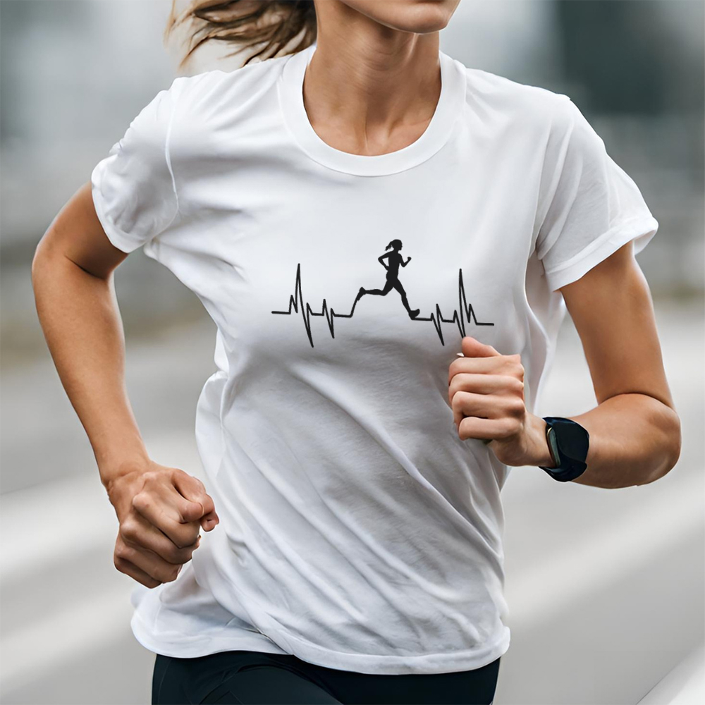 Tričko s potiskem Běh je život