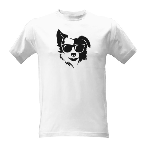 Tričko s potiskem Border kolie