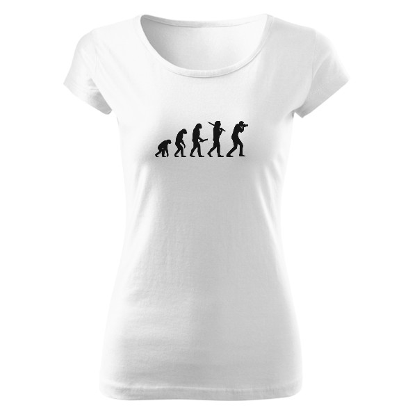 Tričko s potiskem Evoluce