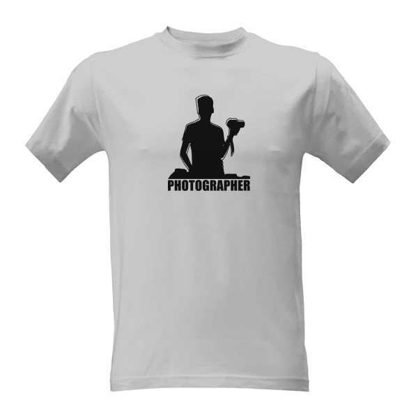 Tričko s potiskem Fotograf