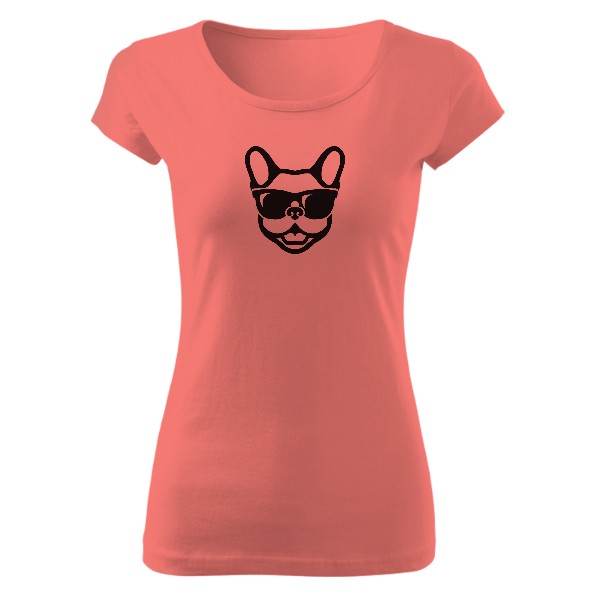 Tričko s potiskem Francouzský buldoček