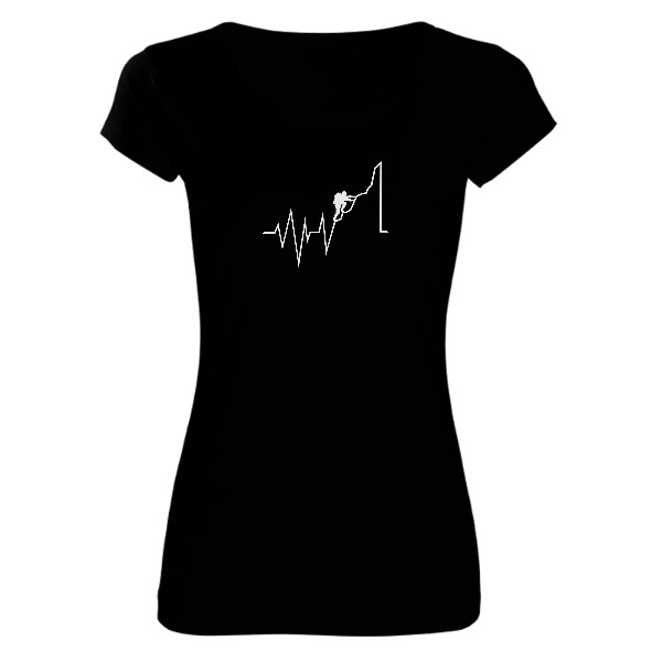 Tričko s potiskem Hory v srdci