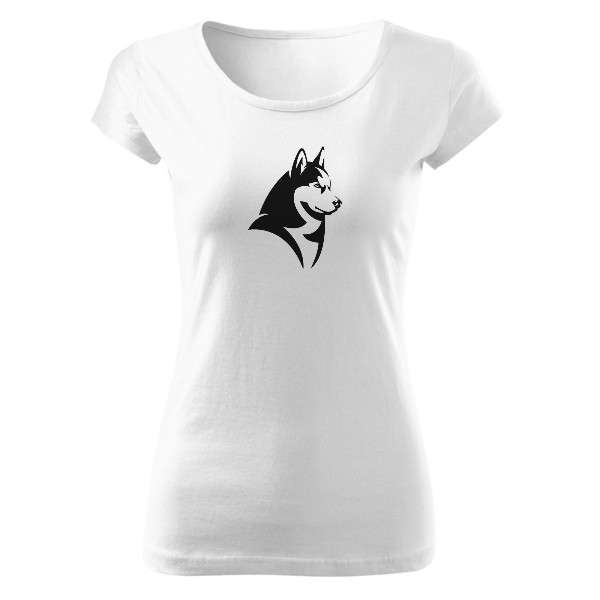 Tričko s potiskem Husky