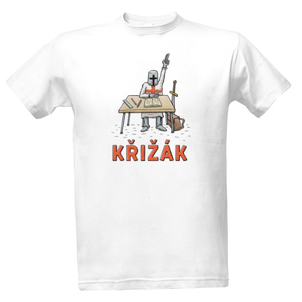 Tričko s potiskem Křižák