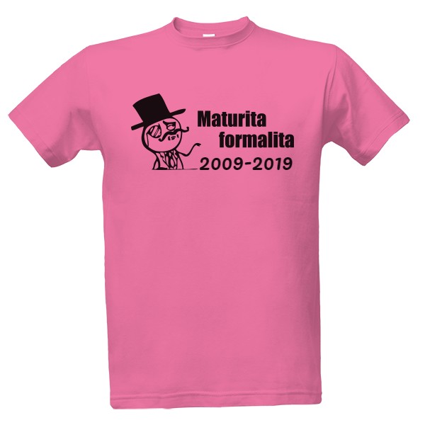 Tričko s potiskem Maturita formalita
