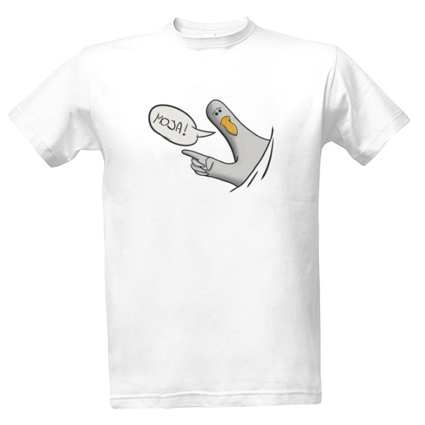 Tričko s potiskem Párové tričko - Moj a Moja