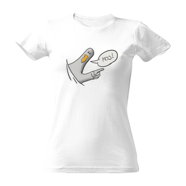 Tričko s potiskem Párové tričko - Moj a Moja