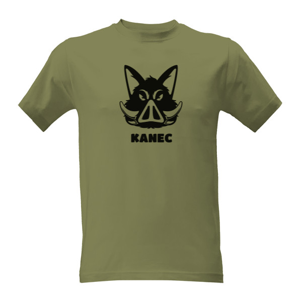 Tričko s potiskem Prostě kanec!