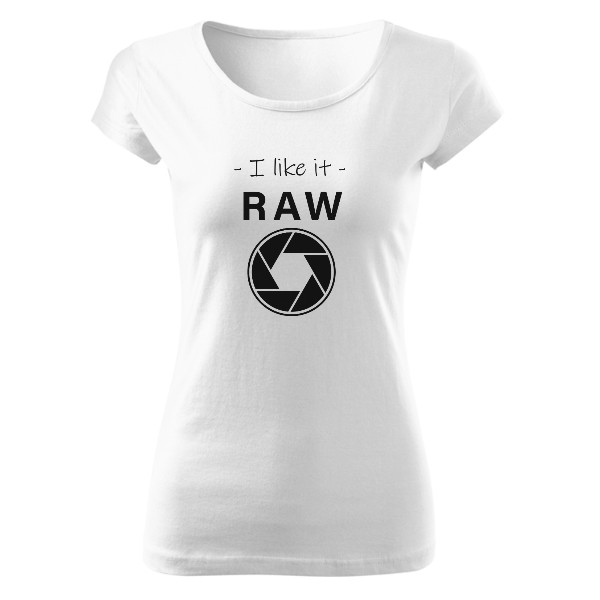 Tričko s potiskem RAW