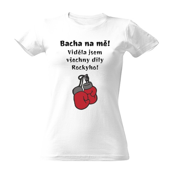 Tričko s potiskem Bacha na mě!