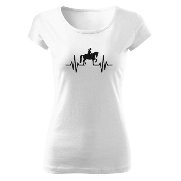 Tričko s potiskem Žít pro koně