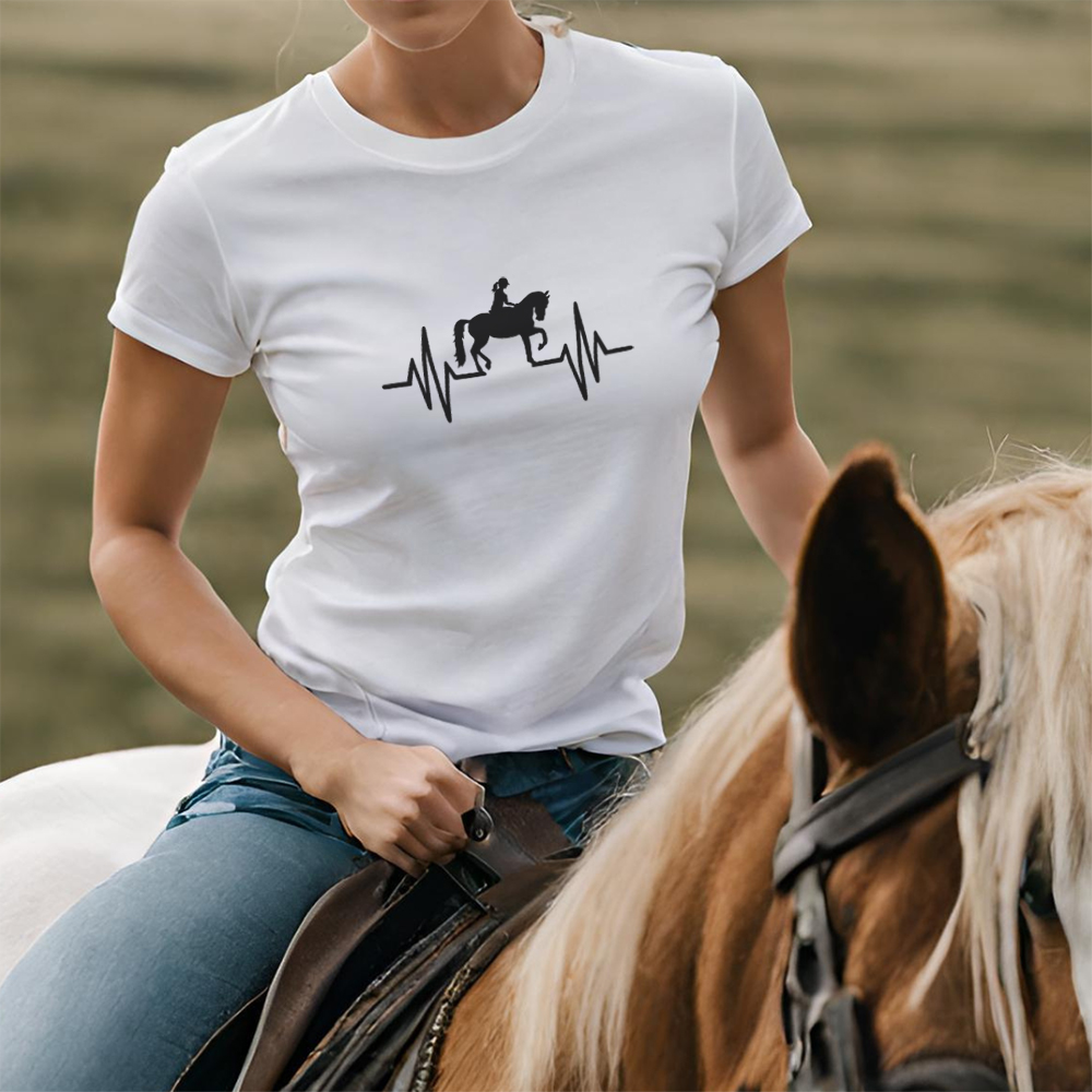 Tričko s potiskem Žít pro koně